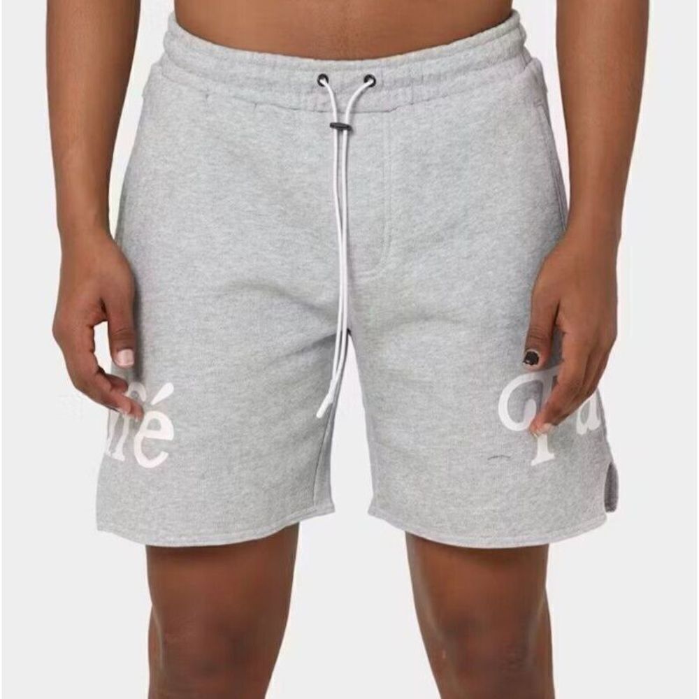 Carre Shorts Mens  X-Large Gray‎ Sweats Volle Logo Side Split Hem Pockets